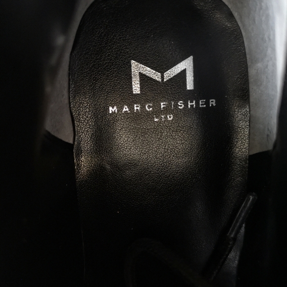 Marc Fisher Lug Kini Leather Snakeskin Combat Boot - Picture 9 of 15